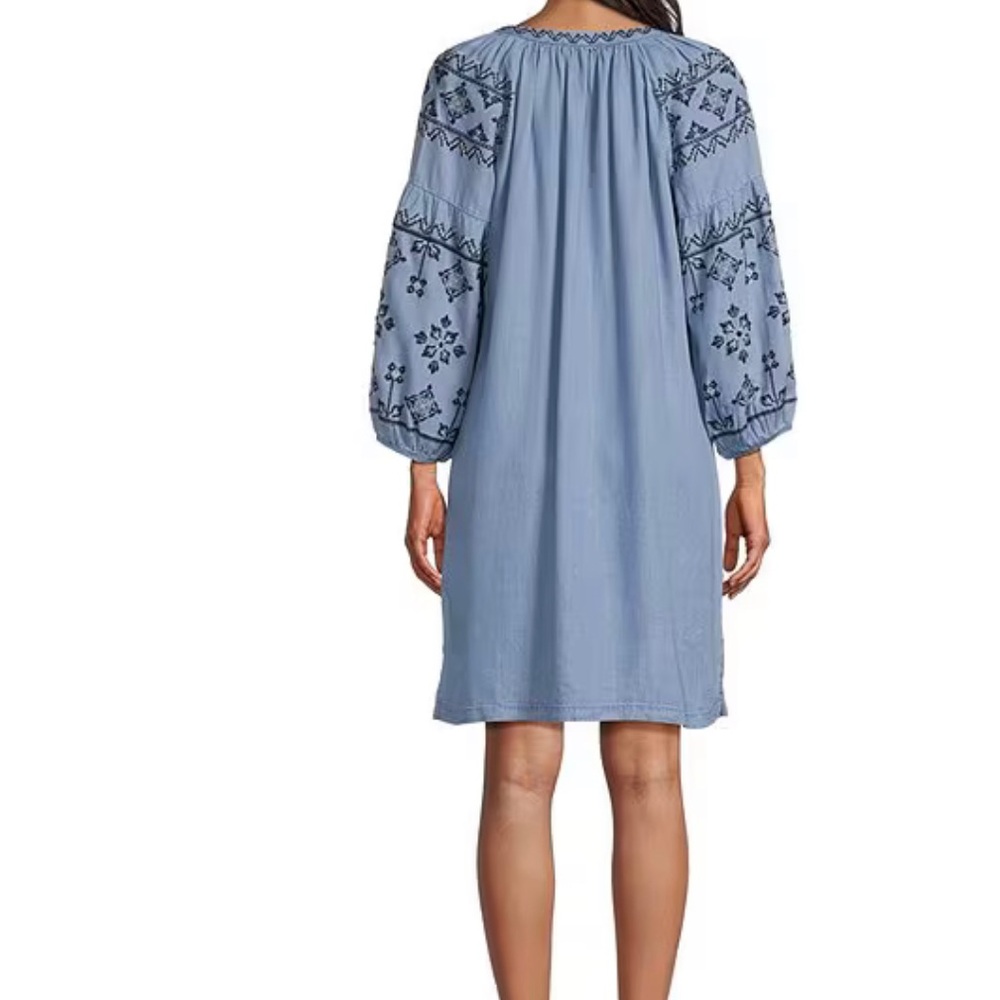 Nurture by Westbound dress, blue, size Large, 3/4 sleeves worn once, smoke free - Picture 12 of 13